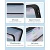 Document Organizer, Accordion Folder with Front Pocket, 7 Pocket Expanding File Folder, Letter Size, Important Document Folder with Double Zipper,