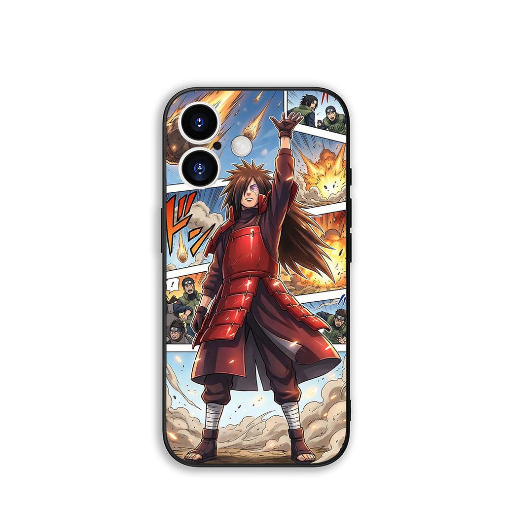 For Apple iPhone 16 15 14 Plus 13 12 Mini 17 Pro Max + 16E Air 16+ ProMax Phone Cover Case Akatsuki Narutos Uchiha Madaras