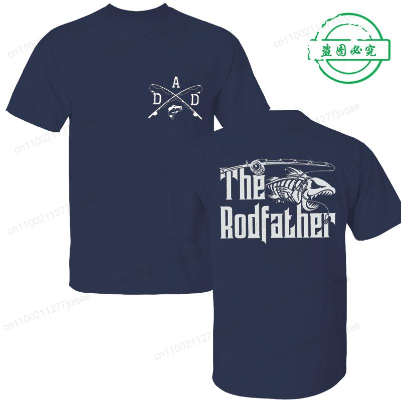 Men's Clothing Funny Fishing Shirt for Dad Print TShirt Fisherman Tee with Dad Joke Funny Tees Fashion Graphic Tshirts Clothing