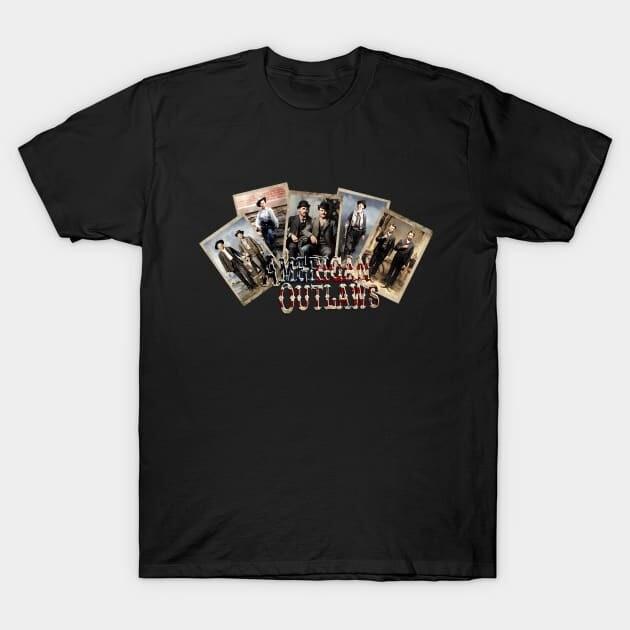 The Outlaws Merry Christmas Black 100% Cotton Shirt Gift For fan NI577 Unisex T-Shirt XXXL