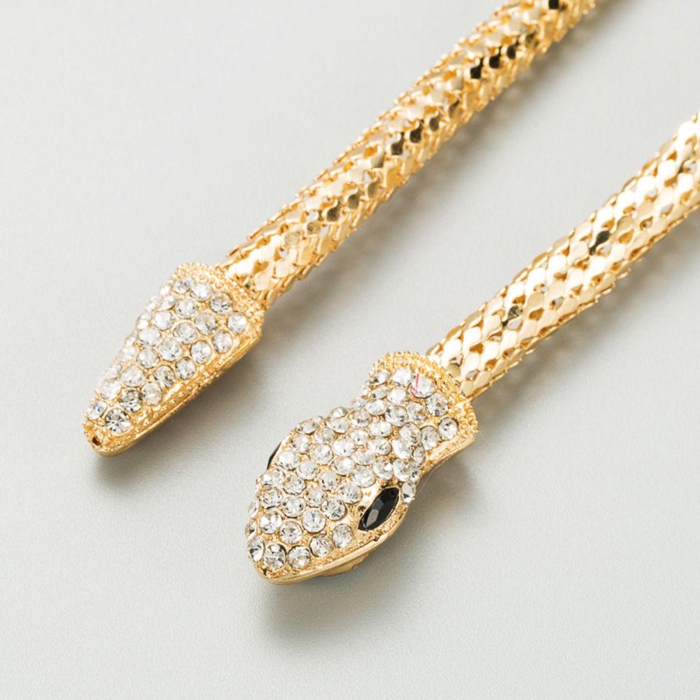 Alloy Bendable Snake Necklace Twistable Bracelet Creative Gift Flexible Choker