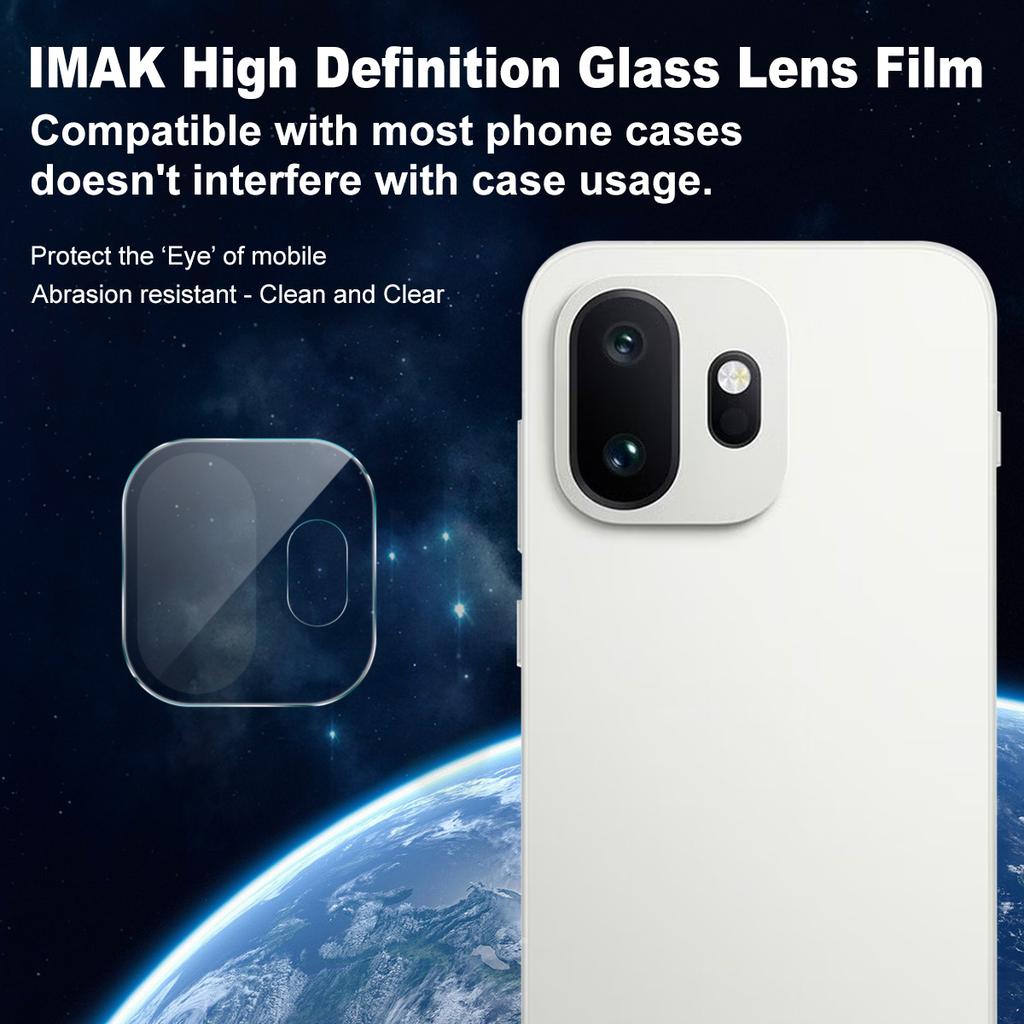For OnePlus 15T 5G Glass IMAK High Definition Integrated Thin Glass Lens Film