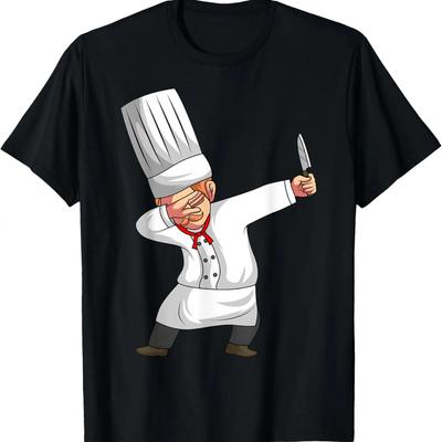 Chef Dabbing Chief Cook Culinary Sous-Chef Cuisine Kitchen T-Shirt