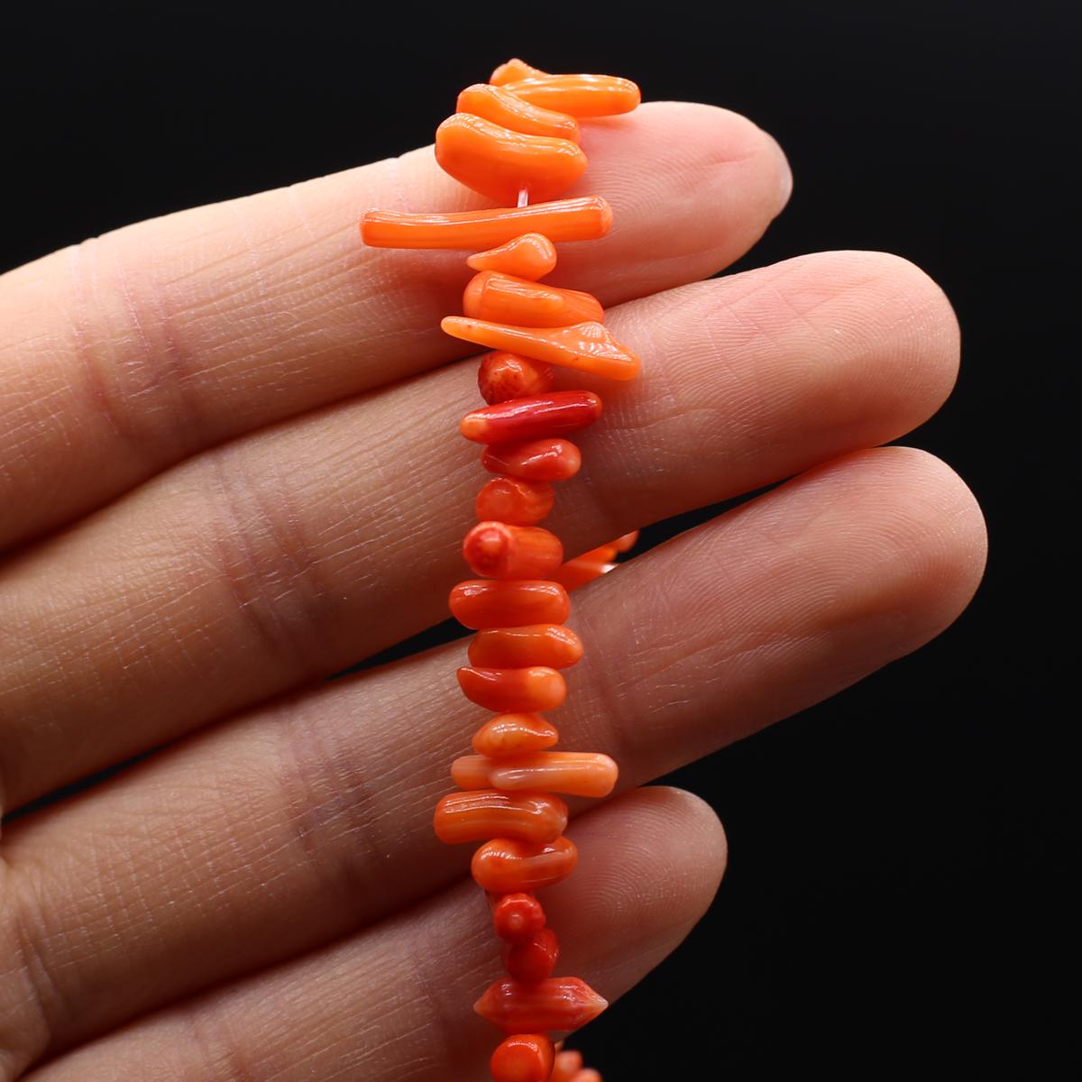 

Синтетические коралловые бусины из 1 нити диаметром 7-15 мм, маленькие саженцы в форме сквозного отверстия, свободные бусины-разделители для изготовления ювелирных изделий, аксессуары для ожерелья своими руками 7-15mm