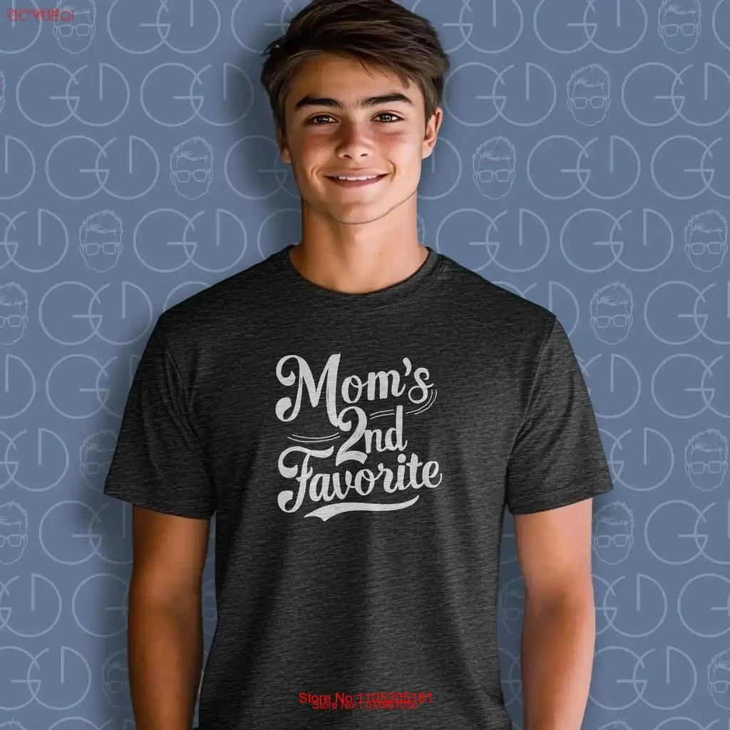 Favorite Child T Shirt Mothers Day Funny Mom for Second Middle 2nd Family Vintage Washed Top For Everyday Wear Stretched