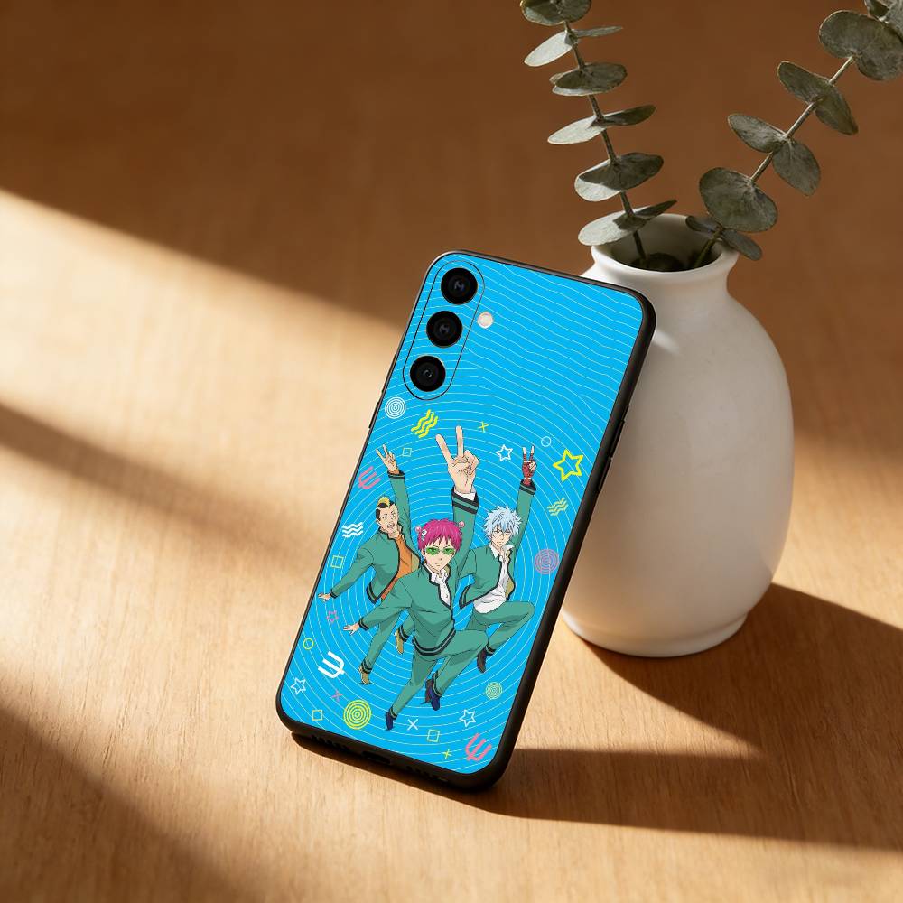 

Чехол для телефона S-Saiki Anime Kusuo для Samsung Galaxy A20, 21s, 22, 31, 32, 52, 53, 72, 73, 80, 91, Мягкий черный корпус Samsung a11