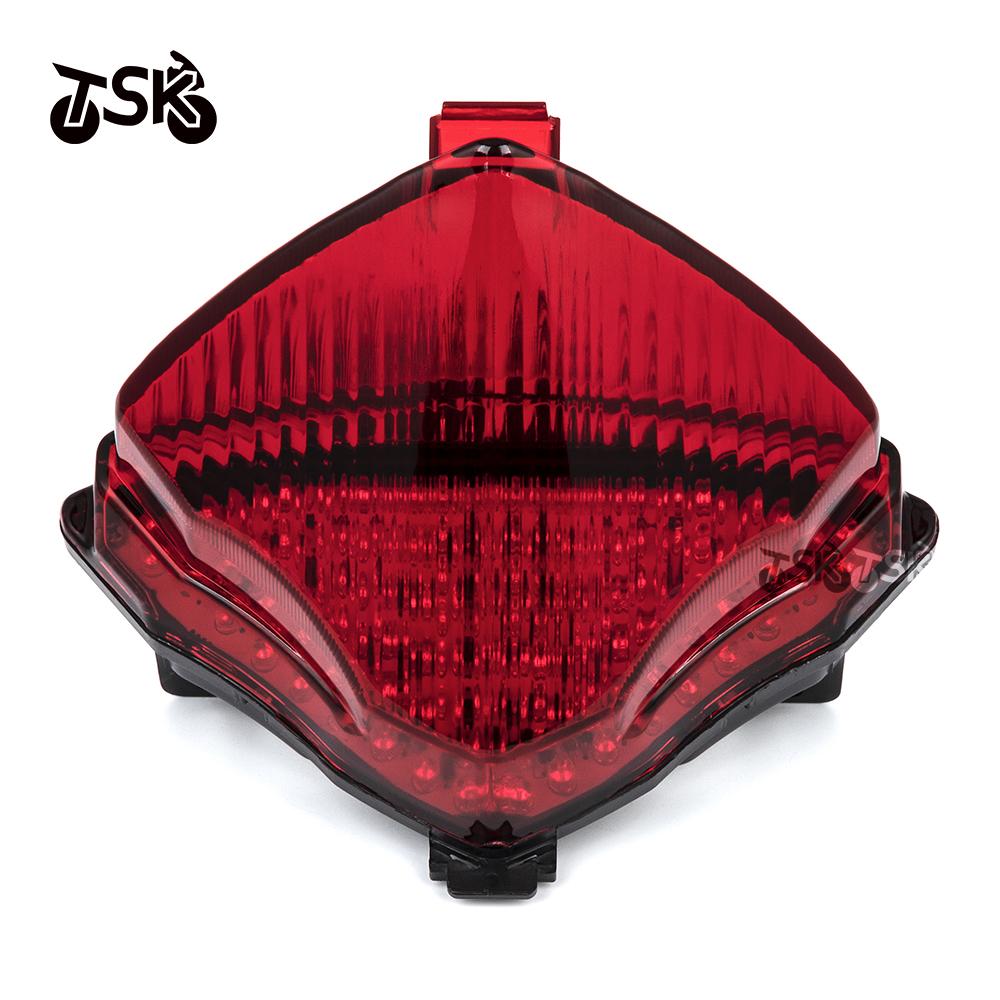 Motorcycle LED Brake Taillight Turn Signals Rear Lamp Stop Tail Light For YAMAHA YZF R1 2004 2005 2006 Motorcycle Accessories