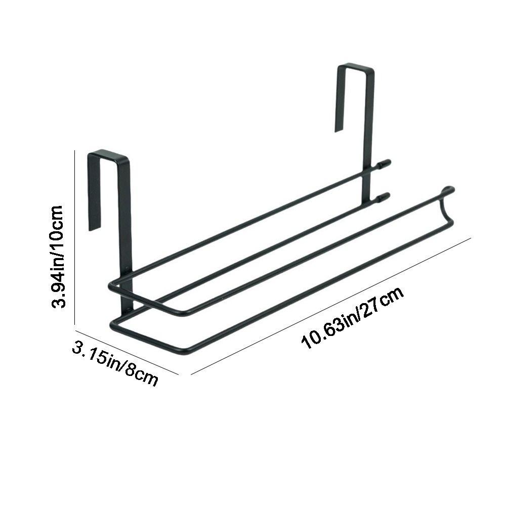 Wall Mounted Under Cabinet Paper Towel Holder Metal Paper Towel Rack  For Kitchen