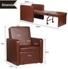 Convertible Folding Sofa Chair Bed and Recliner