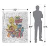 Sesame Street 123 Group Shot Blanket