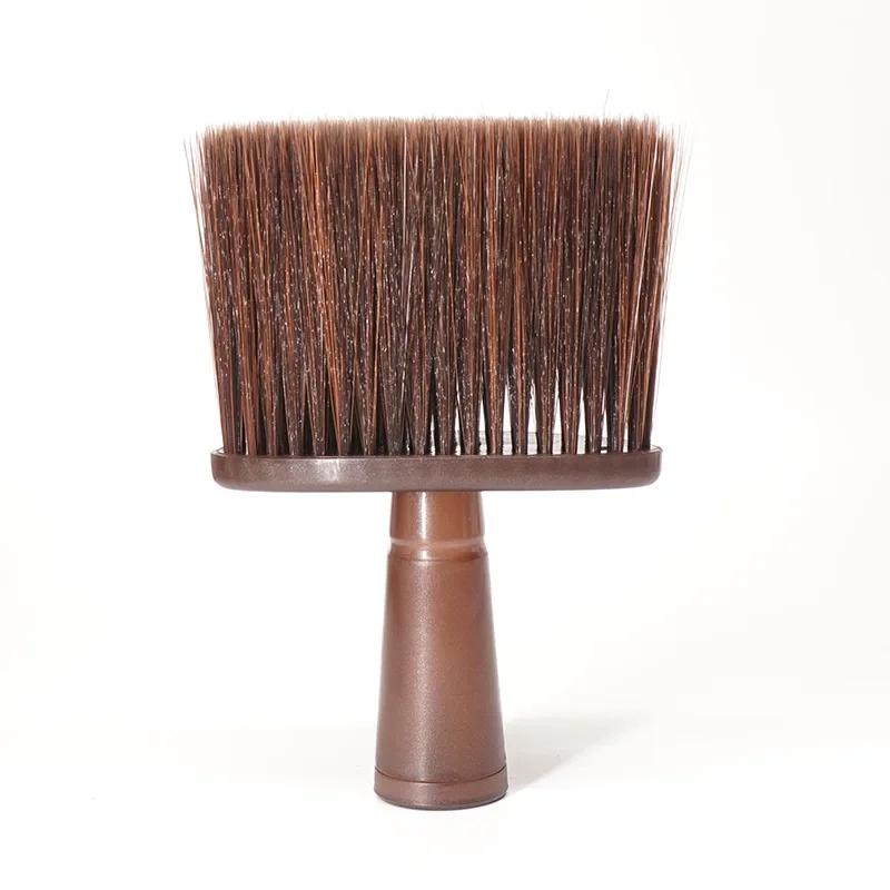 Soft Fiber Neck Face Duster Brushes Barber Hair Clean Hairbrush Salon Cutting Hairdressing Styling Makeup Tool Men Beard Brush