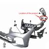 Front Left Side Lower Bumper Bracket 51117421853 For BMW X5 2019-2024