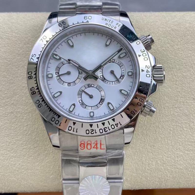 Laoji Ditona Panda 40mm Diamond Multifunction Automatic Men's Watch