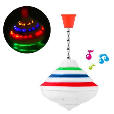 Kreiselspielzeug mit LED-Licht und Musik Kreisel Handkreisel Gyroskop Flash Spielzeug Geburtstag Halloween Weihnachtsgeschenk für Kinder