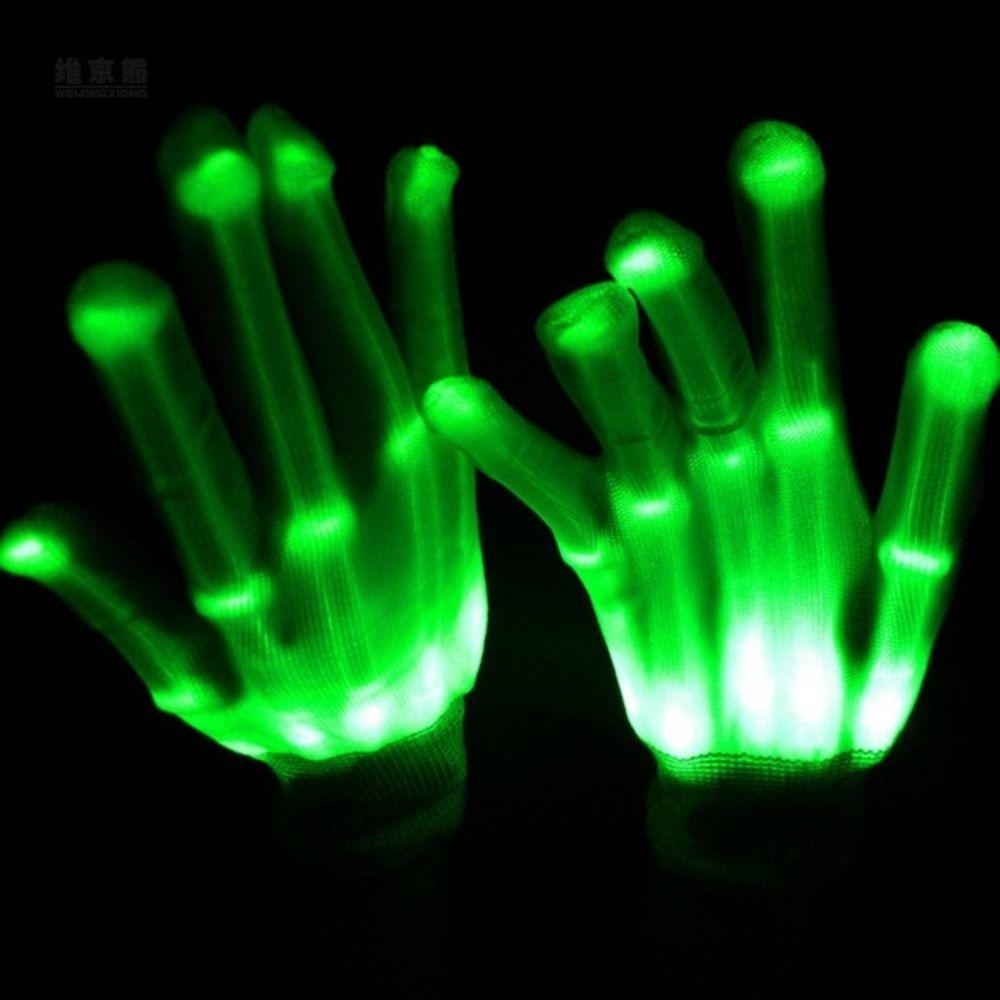 Glow Arcobaleno Light-up Gloves LED Luminous Gloves LED Gloves  Christmas Toys