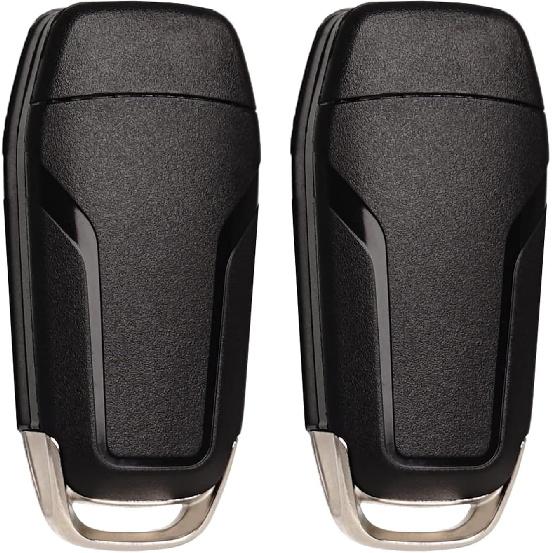 Keyless Entry Remote Control Flip Key Fob Replacement Fits For Ford F-150/F150 2015 2016 2017 2018  - F250 F350 17-22 Explorer Ecosport Ranger Bronco