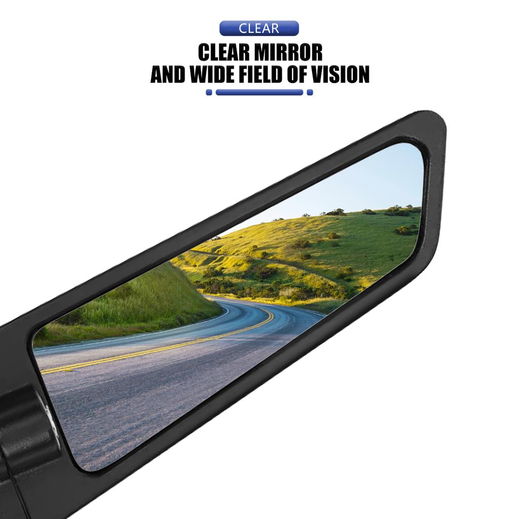 For Aprilia MANA 850 GT DORSODURO 1200 750 Universal Motorcycle Mirror Wind Wing Side Rearview Reversing Mirror