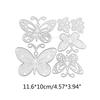 Butterfly Cutting Dies Butterfly Embossing Die Cuts Stencil Scrapbooking Template for Kid Adult Card Making DIY Crafts