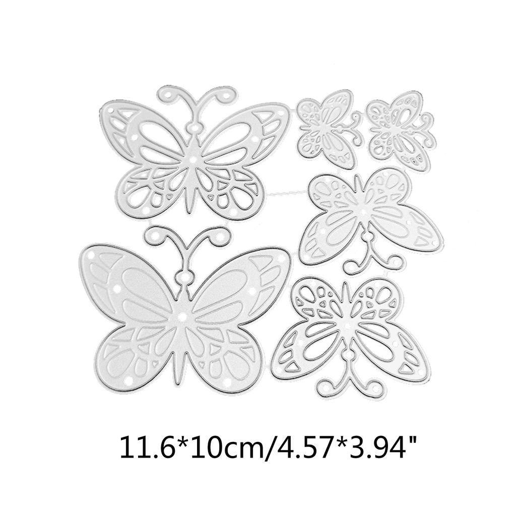 Butterfly Cutting Dies Butterfly Embossing Die Cuts Stencil Scrapbooking Template for Kid Adult Card Making DIY Crafts