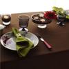 Blooming Nakanishi Delicious Color Tablecloth (Coffee (Dark Brown) / 130 X 170 Cm), 4-Person Capacity, Water-Repellent, Rectangular, Solid Color, Mach