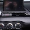 ABS Carbon fiber Center Console Air Outlet Vent Trim For Mazda MX-5 Miata 16-23