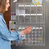 3D Magnetic Acrylic Weekly Plan Memo Message Board Erasable DIY Magnetic Refrigerator Sticker