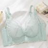 Large Size Anti-sagging Breathable Full Cup Thin Adjustable Underwear Push-up Comfortable Breast Control Bra
