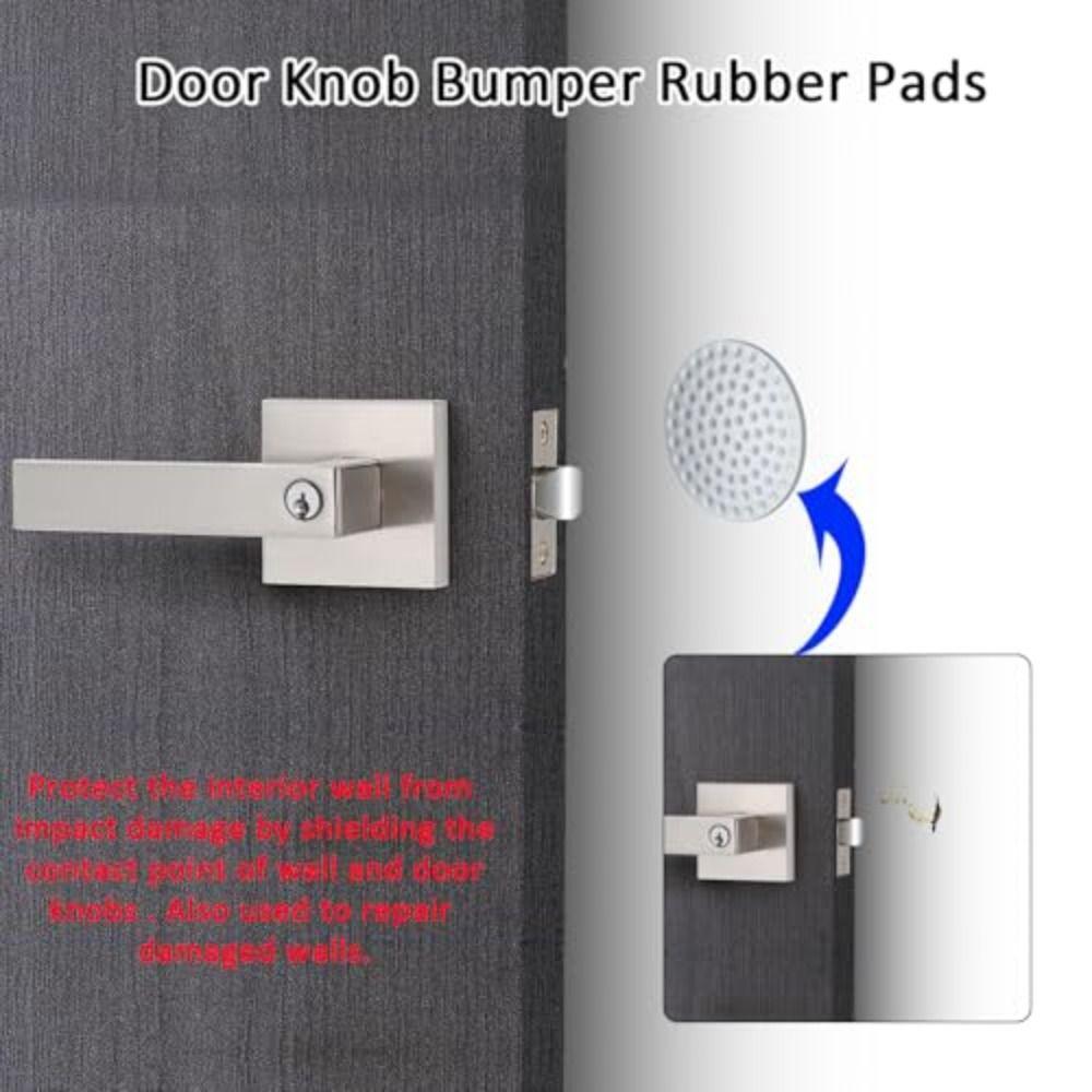 Square Three-pole Handle Lock Aluminum Zinc Zinc Alloy Interior Bedroom Burglar Lock Bathroom