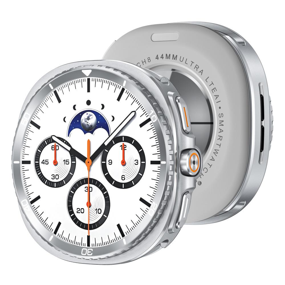 Metallfodral Skydd för Samsung Galaxy Watch 8 44mm 40mm Hård Bumper Skyddsfodral för GALAXY WATCH 8 40/44mm Tillbehör