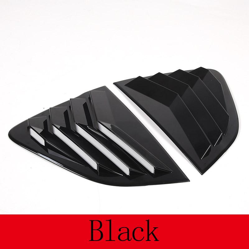 

ABS Carbon Fiber For Mazda MX-5 2016-2026 Car Rear Window Triangle Exterior Shutter Deflector Decoration Modified Accessrories чёрный