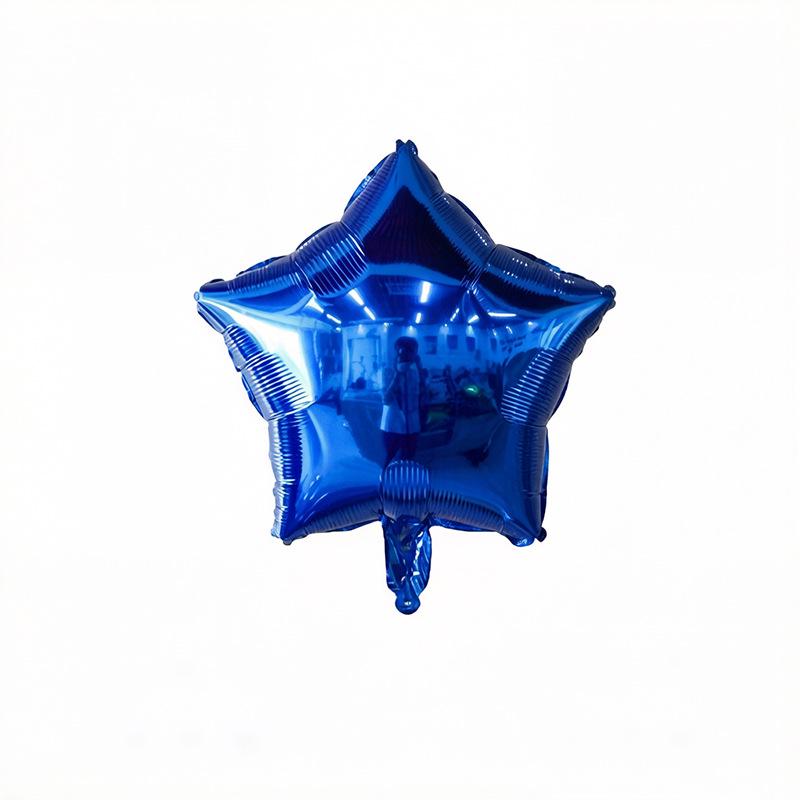 18-Inch Star & Heart Foil Balloon - Festival, Birthday, Wedding Decoration