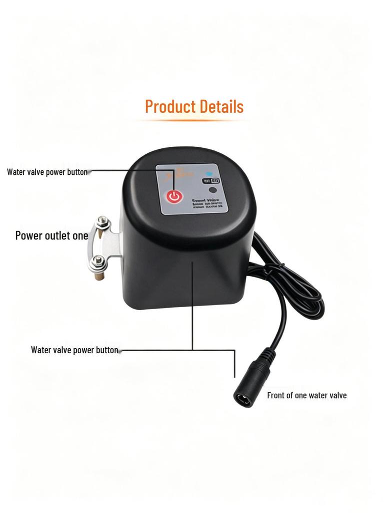 Smart WiFi Valve Controller - Universal App Remote for Water & Gas Shut-off with Timer