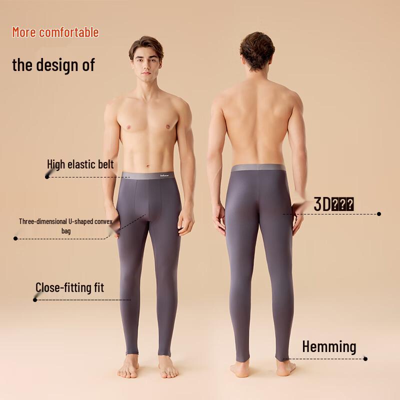 MiiOW A-Class Cotton Antibacterial Thermal Underwear Bottoms