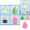Charming Soft Rubber Duck Water Play Toy For Kids With Interactive Features In Pvc
