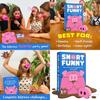 The Oinkcredible You Laugh You Lose Party Game With Card Material For Home And Bar Fun