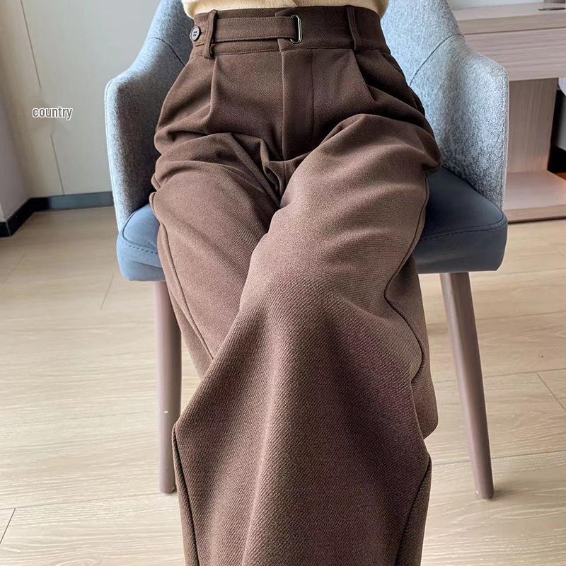 Women's High-Waisted Casual Wide-Leg Summer Shorts - Korean Style, Petite Fit, Trendy Hot Pants