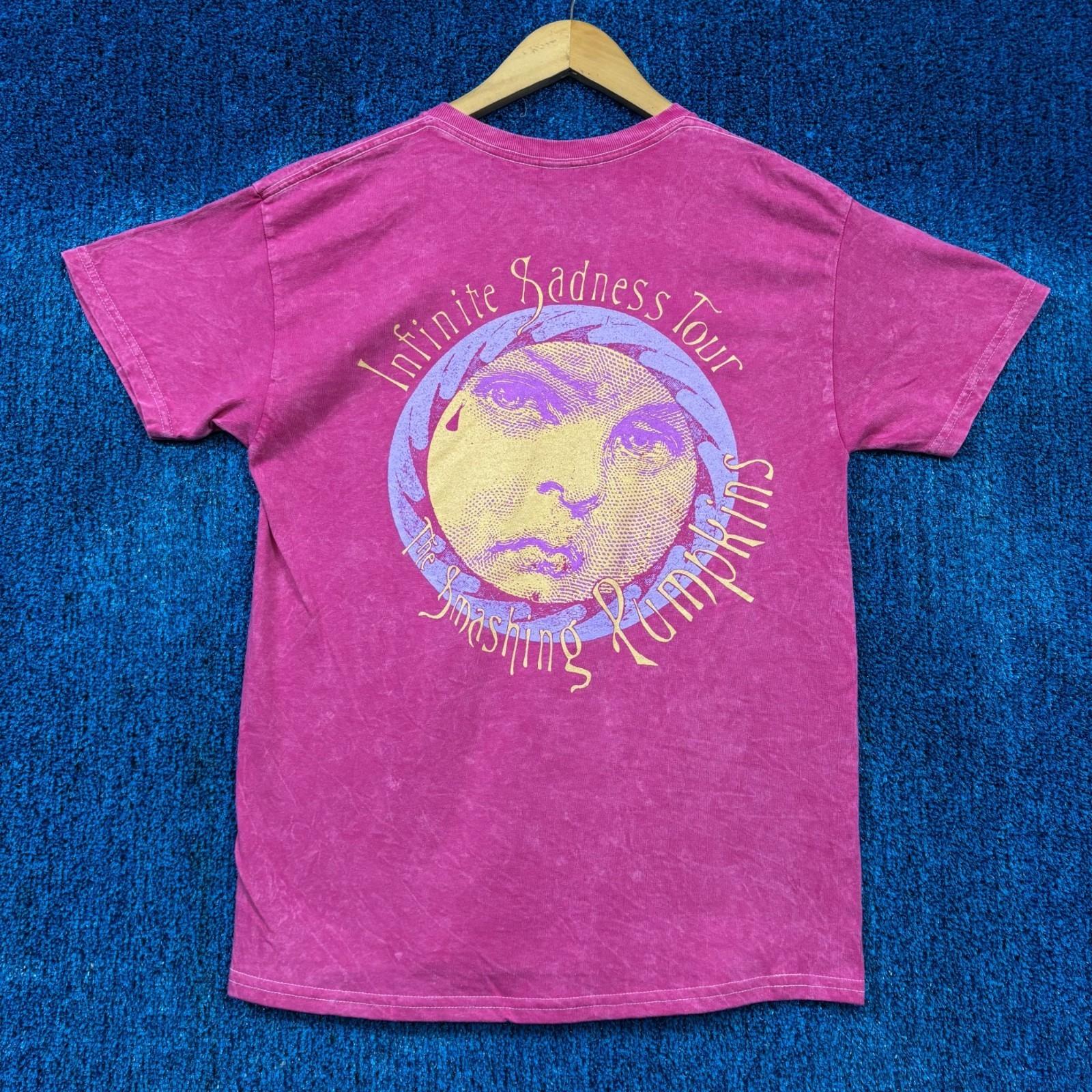 The Smashing Pumpkins Infinite Sadness Tour Rock Band Tee M Unisex T-Shirt L