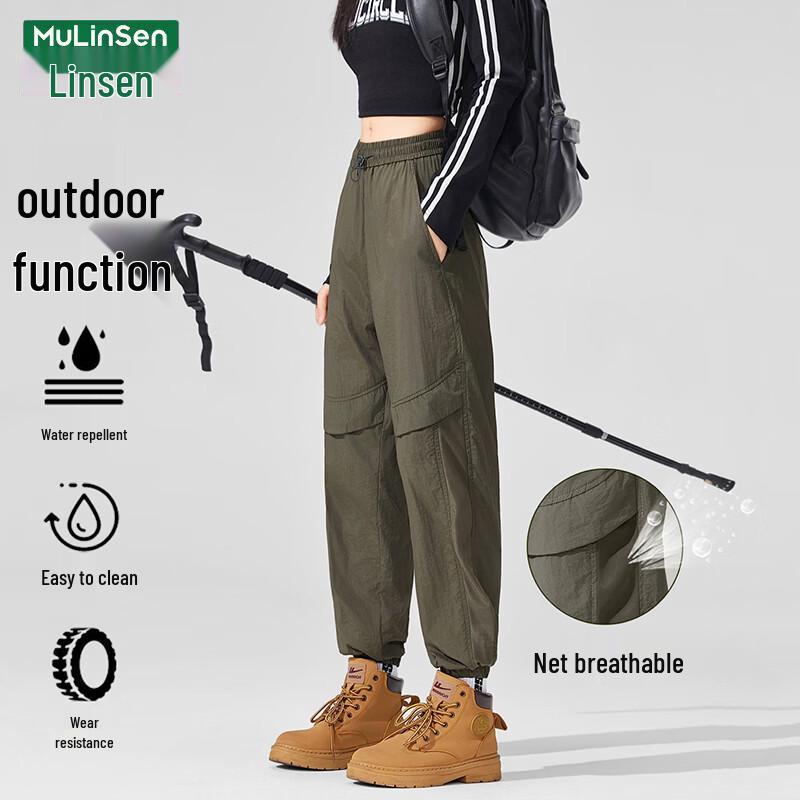 

MULINSEN Women s Quick-Dry Outdoor Cargo Pants 4XL