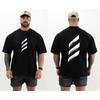 Gym Men's T-Shirt Thavage Muscular Men CBUM 100 Cotton Gym T Shirt Fitness Joggers Pure Tee Shirt Summer Women Tshirt Streetwear