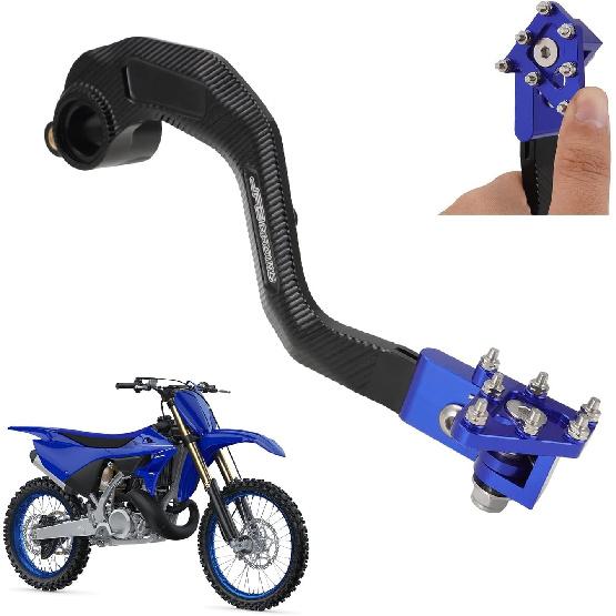 

JFG RACING Motorcycle Folding Rear Brake Pedal Foot Lever CNC For WR250F YZ250F 2005 YZ125 YZ250 2005-2022 Dirt Bike Blue OEM 4XM-27200-21
