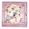 90cm Leopard Print Square Scarf Satin Silk Headband Muslim Woman Hijab Lady Fashion Hairwrap Rock Style Headscarf Islam Turban