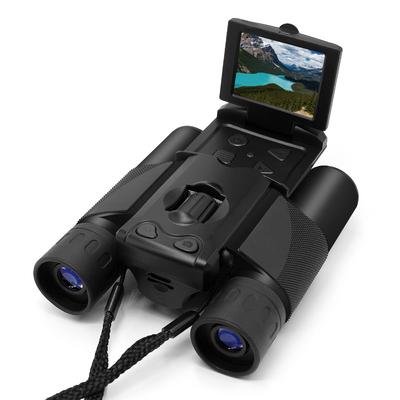 Dt10 Binoculares Telescopio Cámara para Exteriores 2.5k Zoom Digital 8x 40m Píxeles Espejo Portátil para Observación de Aves Para Po Grabación de Video