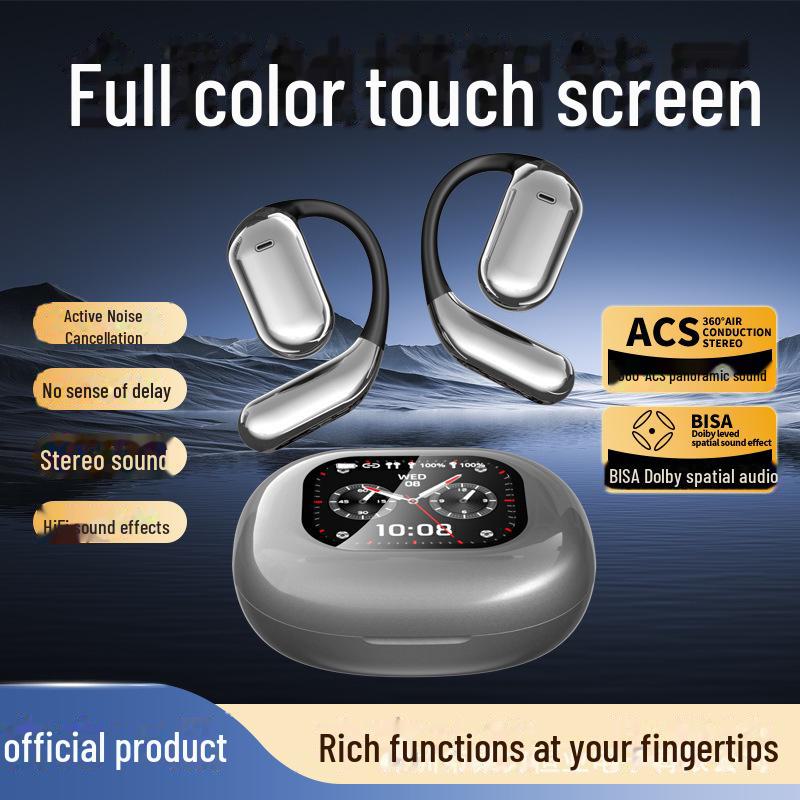 Q16Pro Bluetooth Noise Reduction Headphones with Smart Touch Screen