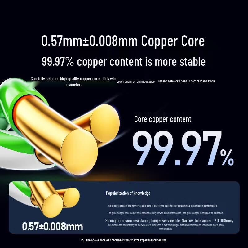 SAMZHE CAT6 Gigabit Ethernet Cable