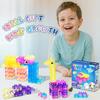 Squishy Jelly Building Blocks Soft Stretchy Sensory Toys For Kids Teens Perfect For Party Playroom Table Decor Birthday Gift