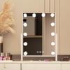 Dressing Table Mirror Desktop Makeup Mirror with Light Modern Adjustable Brightness Mirrors Bedroom Decoration Accessories