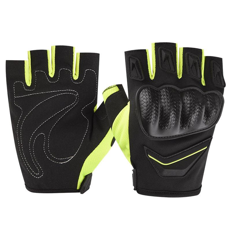 

Велоперчатки с полупальцами one size fits all зелёный