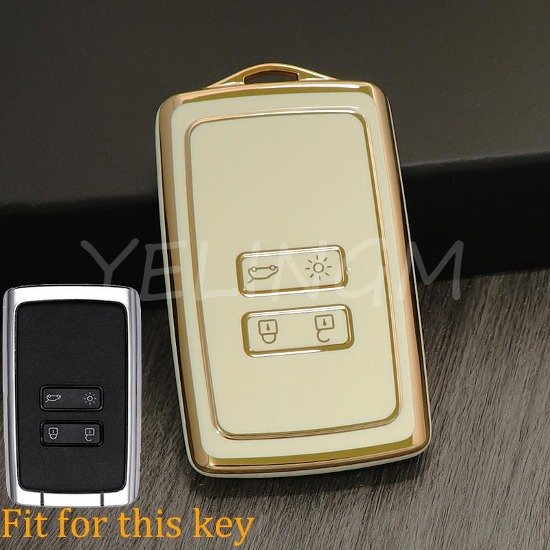 4 Button Car Key Case Cover For Renault Koleos Kadjar Scenic Megane Sandero Espace Clio Captur Kangoo Laguna Talisman Twingo