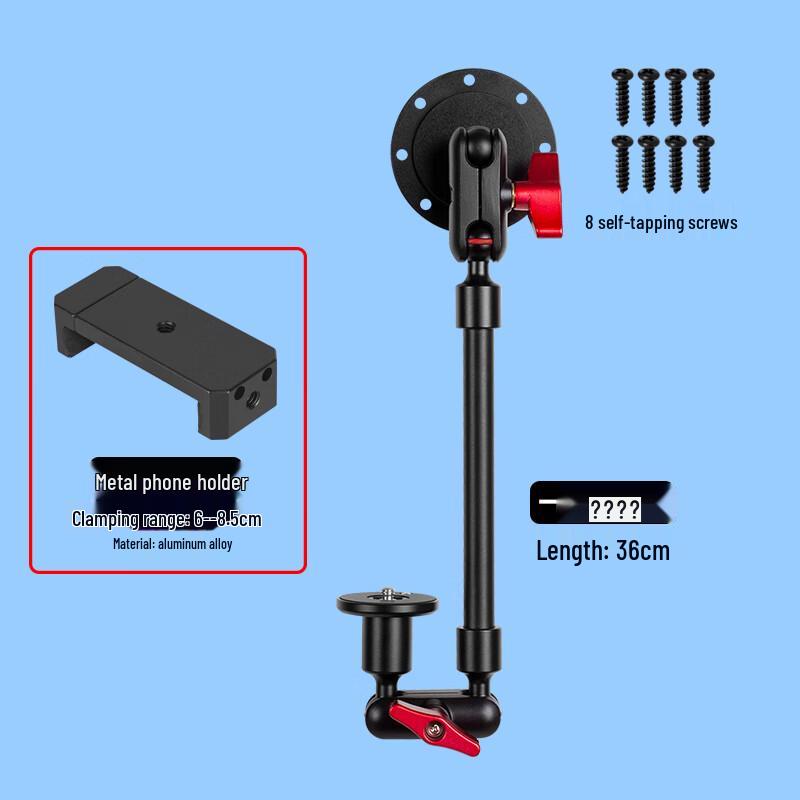 TEXIAN Wall Mount Phone Holder Photography Bracket