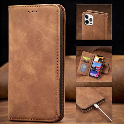 Factory Customized for IPhone15ProMax Mobile Phone Case, Simple Solid Color Card Holder, Apple 14 Protective Case.